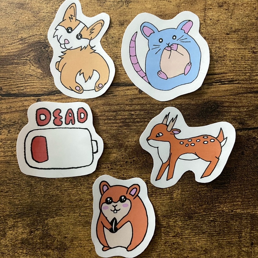 Cute Animal Stickers